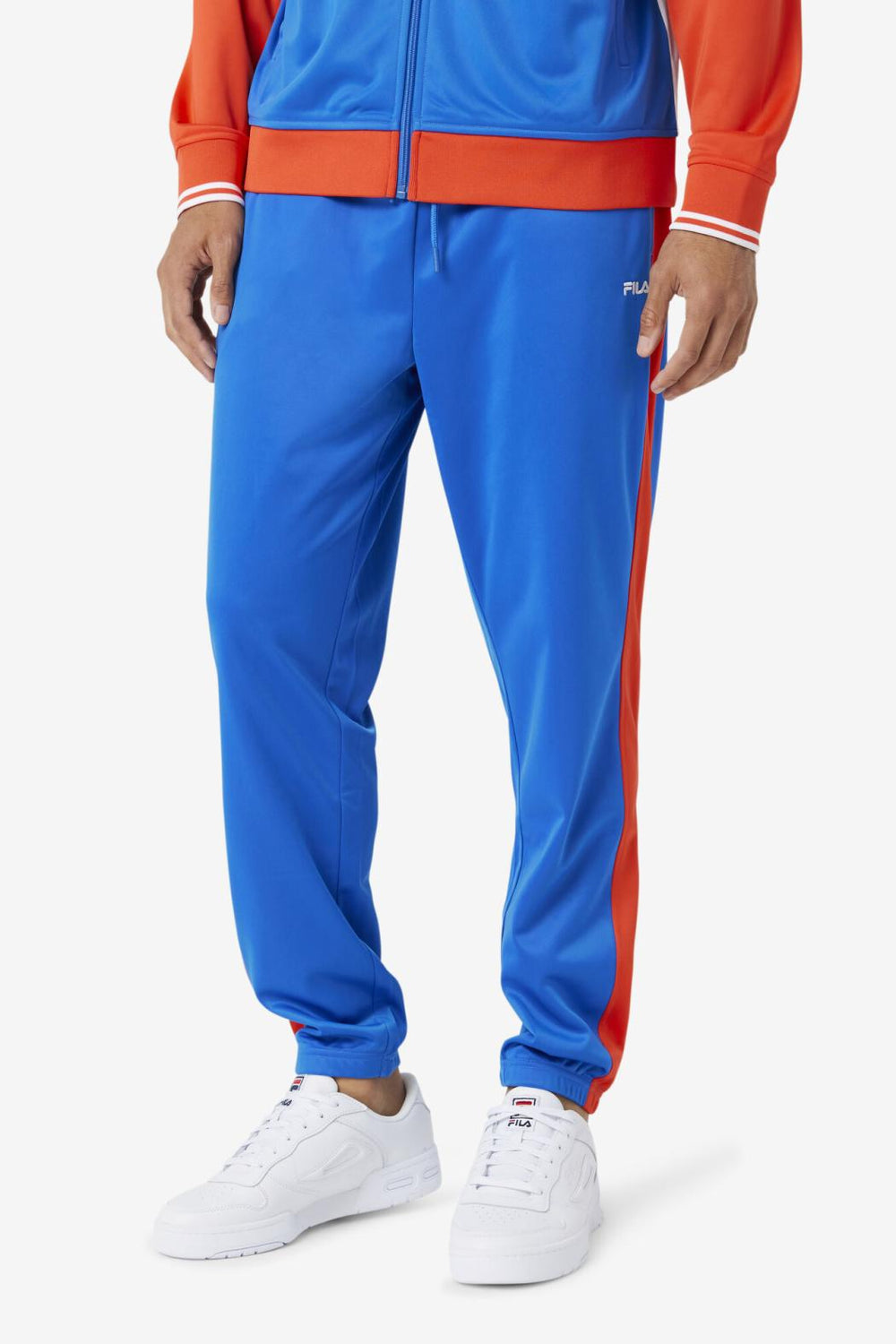 FILA Cuba Pant 466 PRINCESS BLUE / FIERY RED | Men Sweatsuits &amp; Tracksuits