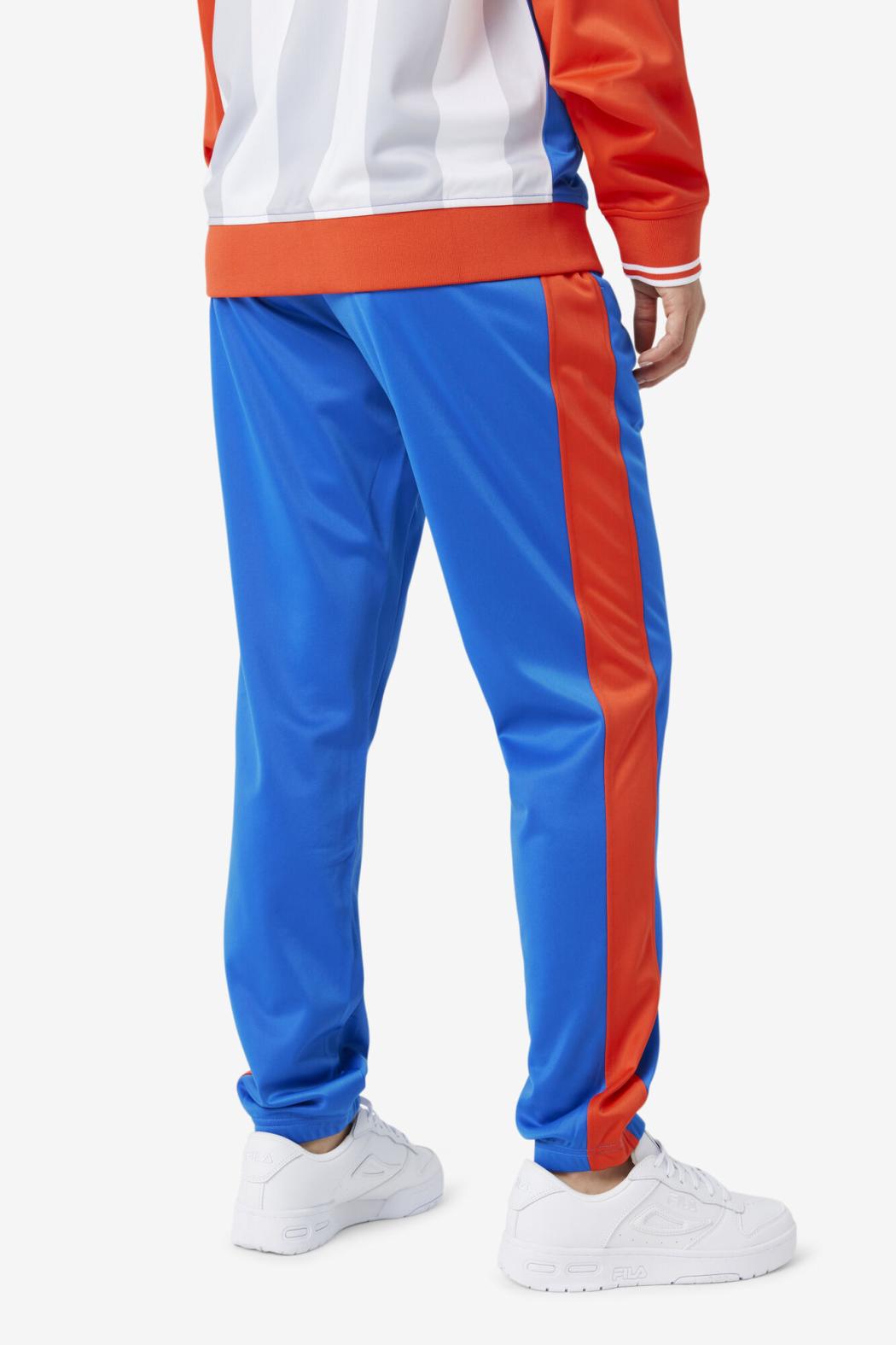 FILA Cuba Pant 466 PRINCESS BLUE / FIERY RED | Men Sweatsuits &amp; Tracksuits