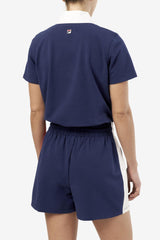 FILA Dakota Polo 410 FILA NAVY | Women Tops &amp; T-Shirts