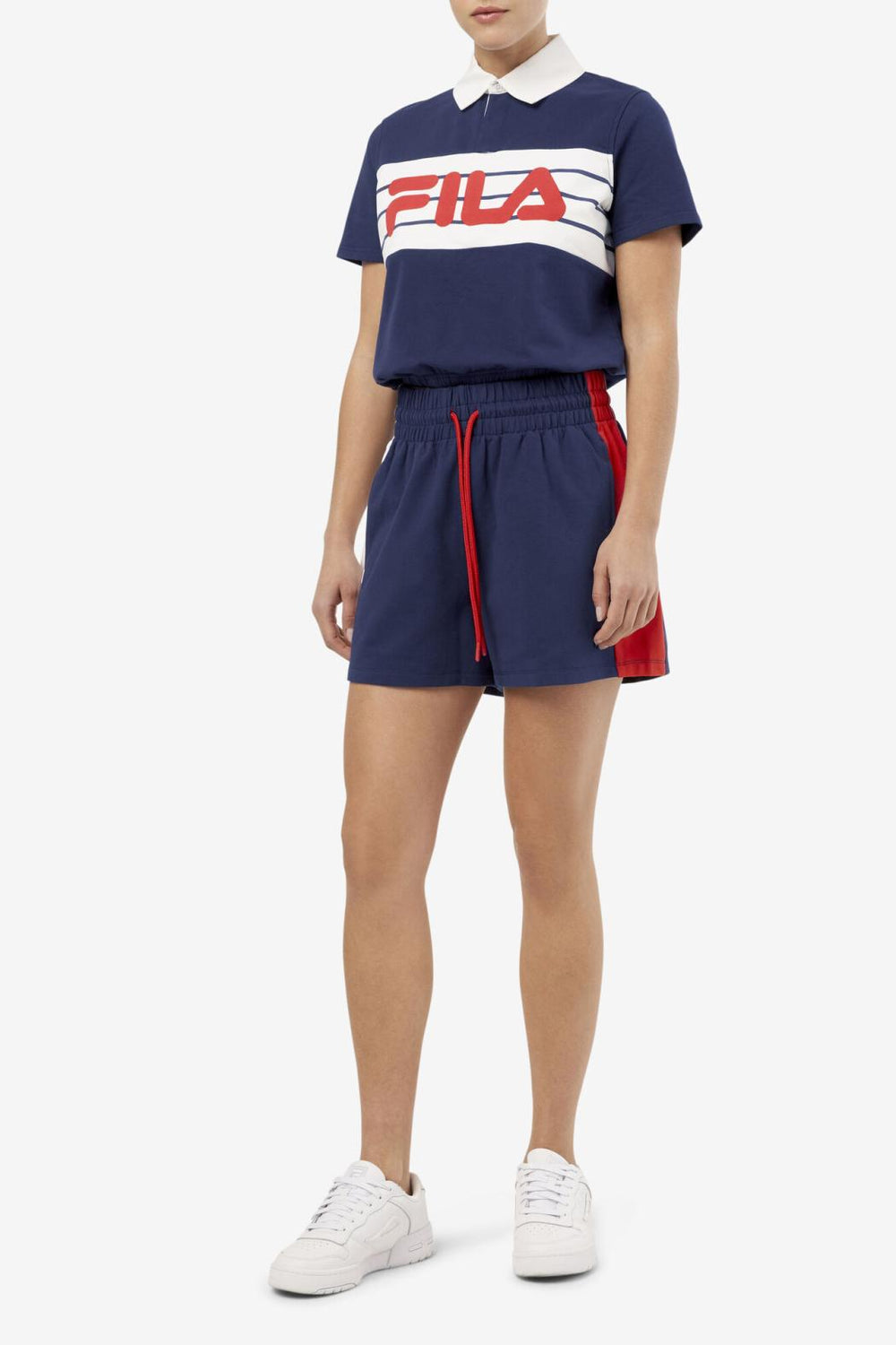 FILA Dakota Polo 410 FILA NAVY | Women Tops &amp; T-Shirts