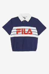 FILA Dakota Polo 410 FILA NAVY | Women Tops &amp; T-Shirts
