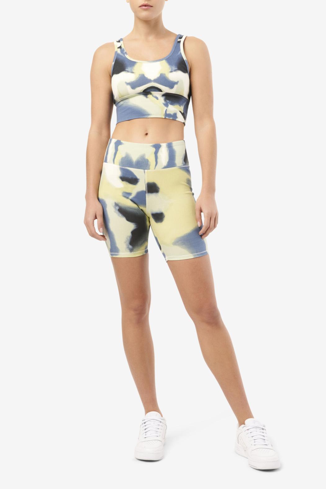 FILA Dawn Bike Short 177 BABYS BREATH BRUSHSTROKE PRINT | Women Shorts &amp; Pants