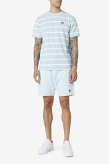 FILA Deny Crew 210 CLEAR BLUE / WHITE | Men Tops