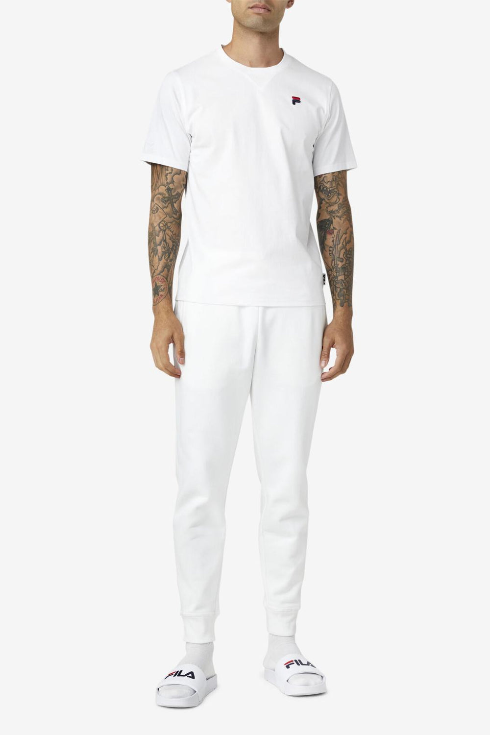 FILA Derion Tee 100 WHITE | Men Tops