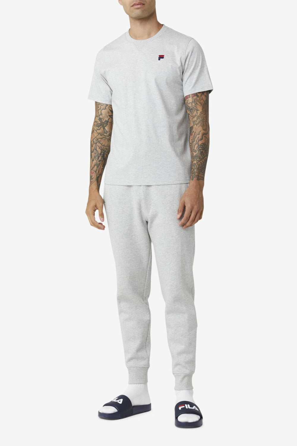 FILA Derion Tee 289 LIGHT GREY | Men Tops