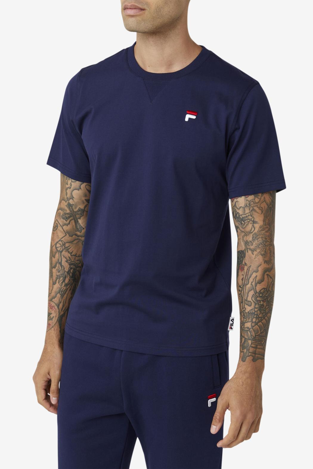 FILA Derion Tee 410 PEACOAT | Men Tops