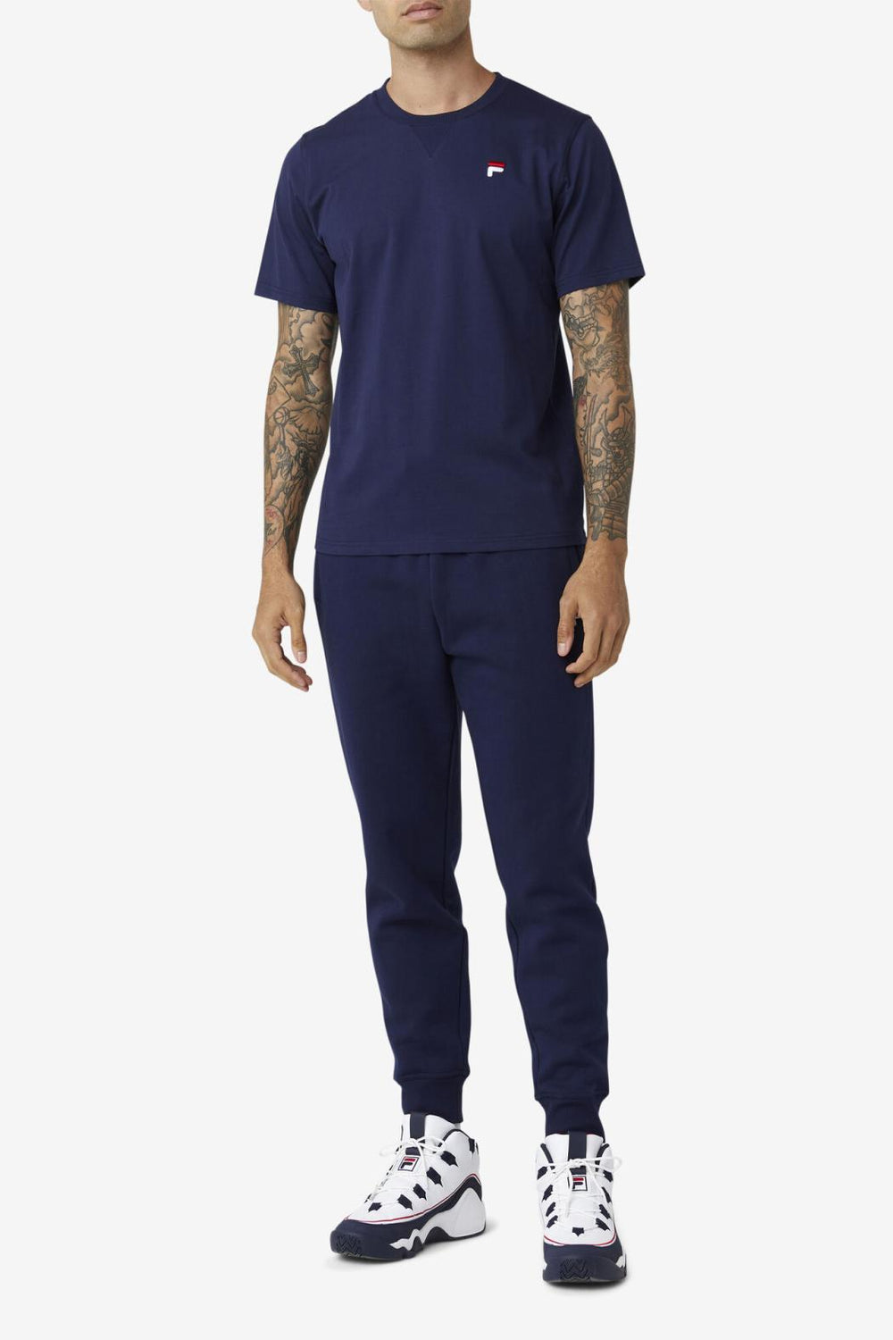 FILA Derion Tee 410 PEACOAT | Men Tops