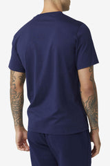 FILA Derion Tee 410 PEACOAT | Men Tops