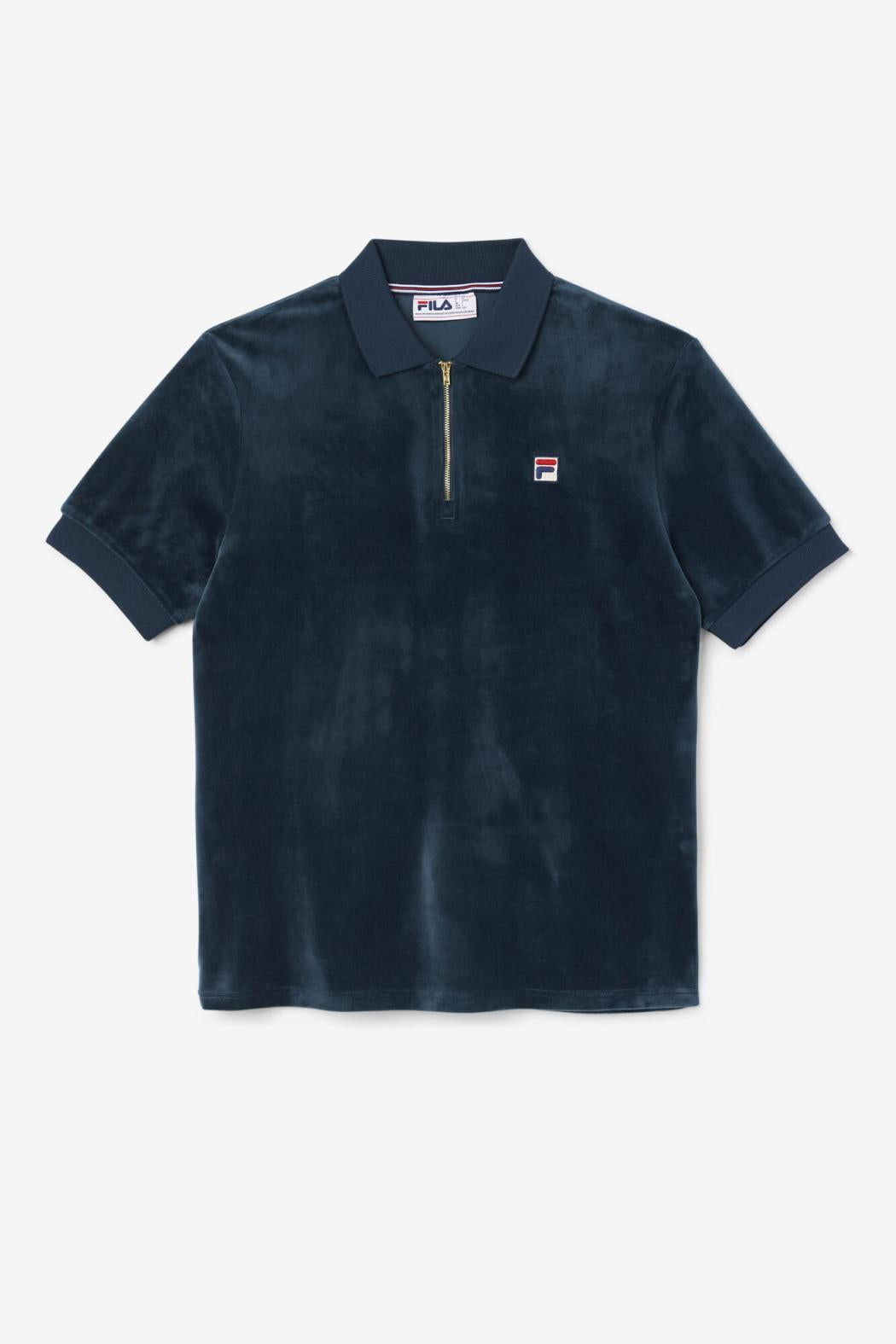 FILA Devon Velour Polo | Men Polo &amp; Rugby Shirts