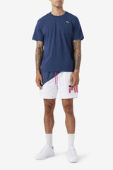 FILA Dilki Crew 934 FRENCH NAVY / BLAZING YELLOW | Men Tops