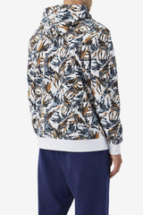 FILA Dinn Hoodie 047 HARBOR MIST PRINT | Men Sweatshirts &amp; Hoodies