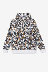 FILA Dinn Hoodie 047 HARBOR MIST PRINT | Men Sweatshirts &amp; Hoodies