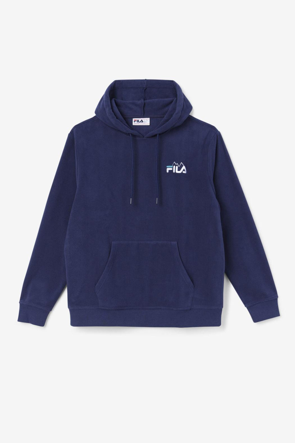 FILA Dinn Hoodie 410 FILA NAVY / WHITE / DEEP LAKE | Men Sweatshirts &amp; Hoodies