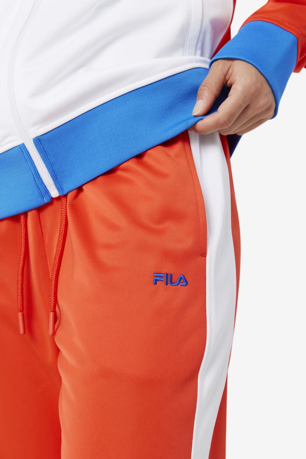 FILA Dominican Republic Pant 625 FIERY RED / WHITE | Men Sweatsuits &amp; Tracksuits
