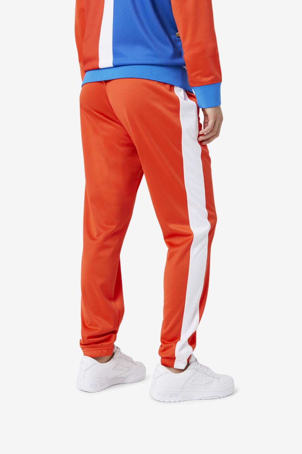 FILA Dominican Republic Pant 625 FIERY RED / WHITE | Men Sweatsuits &amp; Tracksuits
