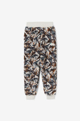 FILA Drewe Sherpa Jogger 172 EGRET / STORMY WEATHER / EGRET / DEEP LAKE | Women Sweatsuits &amp; Tracksuits