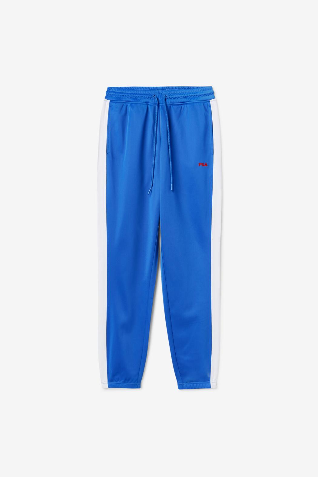 FILA Ecuador Track Pant 466 PRINCESS BLUE / WHITE / FIERY RED | Men Sweatsuits &amp; Tracksuits