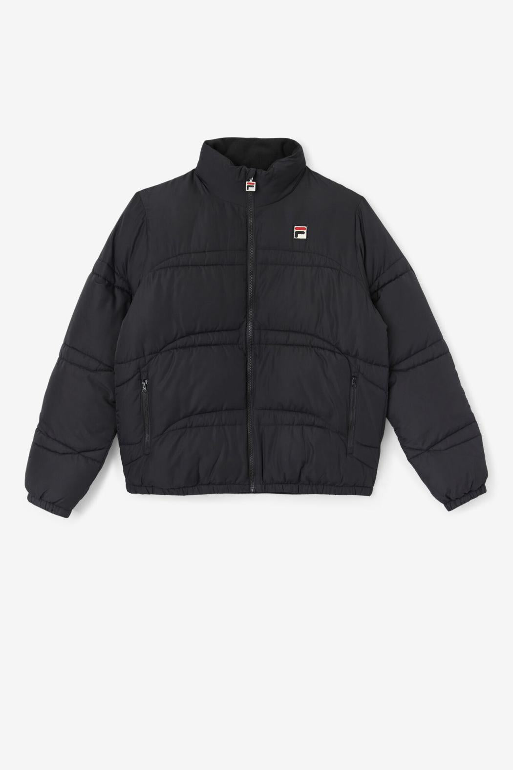FILA Elias Puffer Jacket 001 BLACK | Men Sweaters &amp; Outerwear