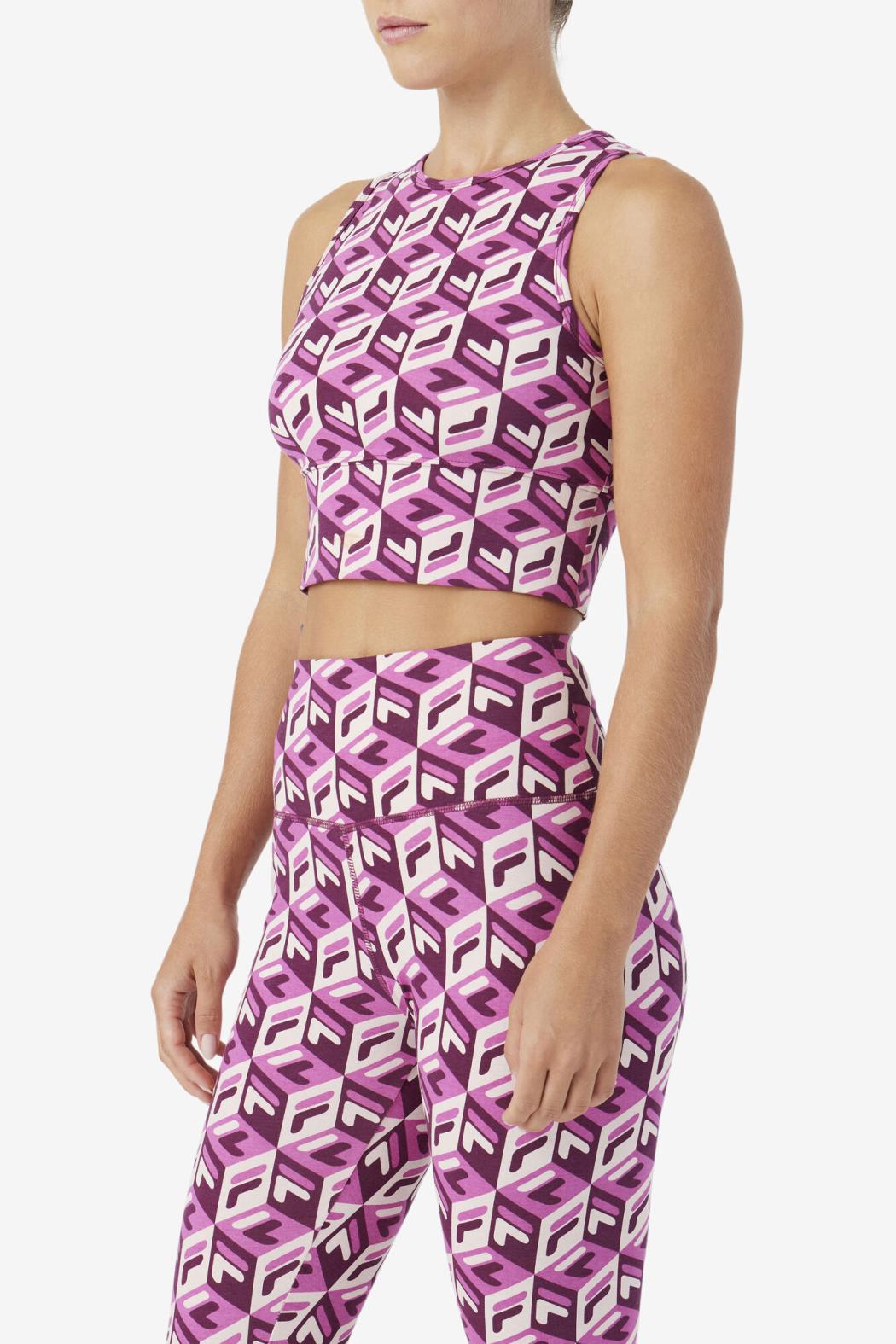 FILA Emmaline Tank 561 BATON ROUGE / POTPOURRI / GRAPE WINE | Women Tops &amp; T-Shirts