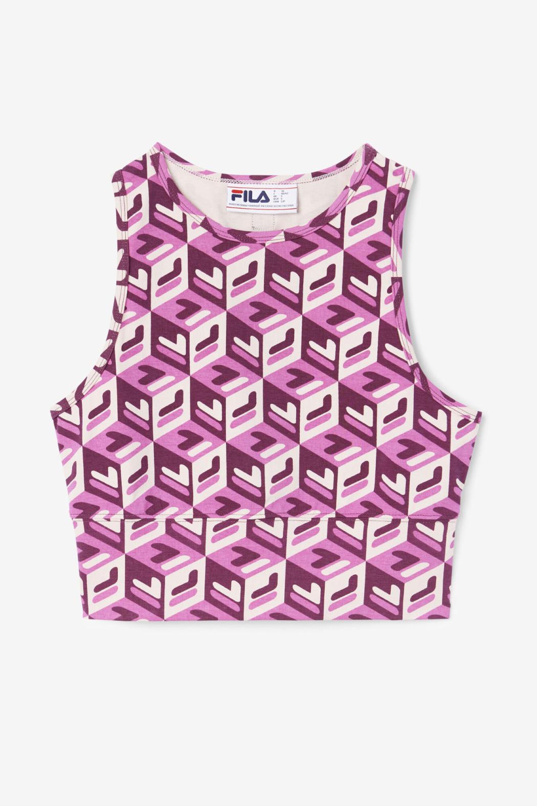 FILA Emmaline Tank 561 BATON ROUGE / POTPOURRI / GRAPE WINE | Women Tops &amp; T-Shirts