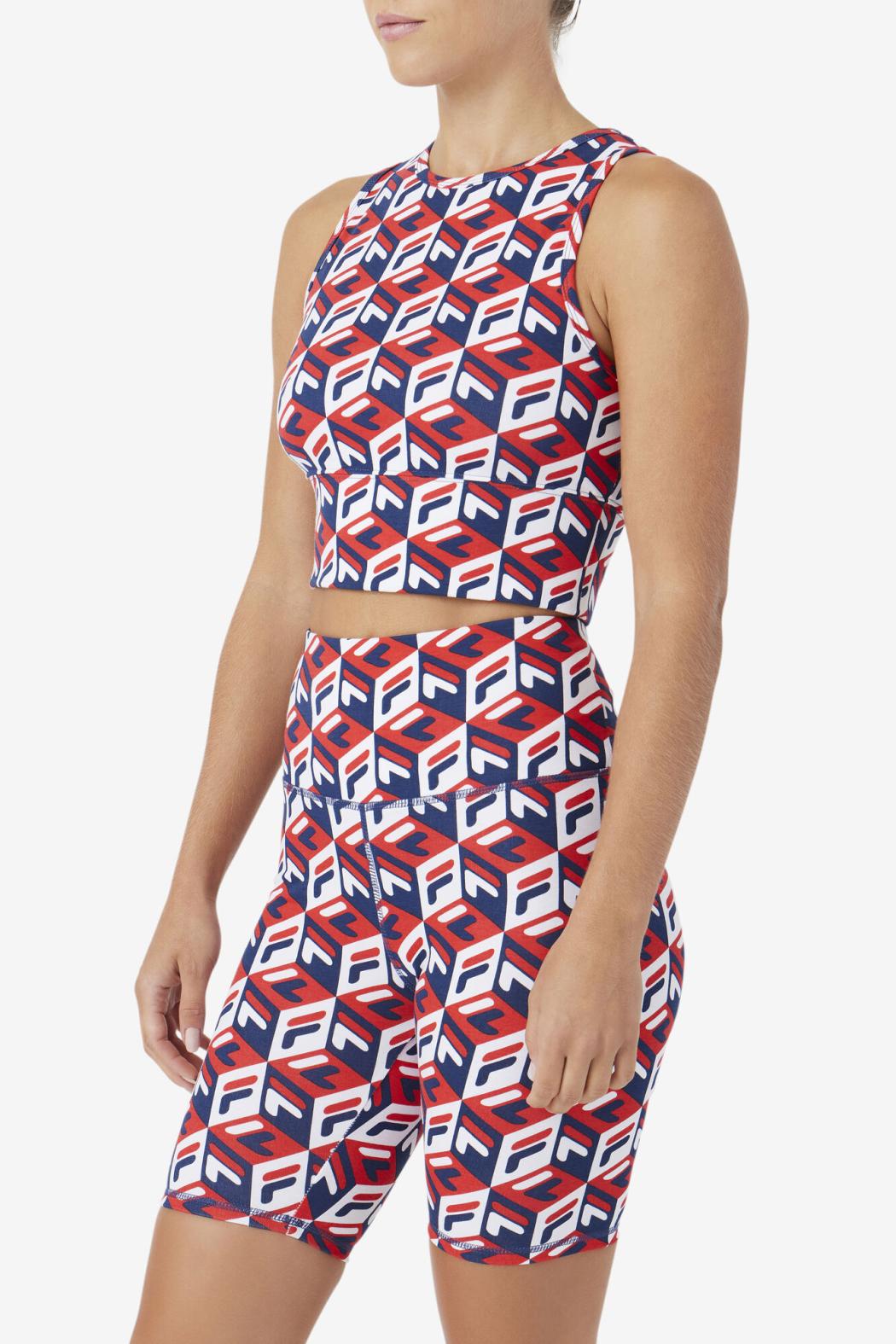 FILA Emmaline Tank 622 FILA RED / FILA NAVY / WHITE | Women Tops &amp; T-Shirts