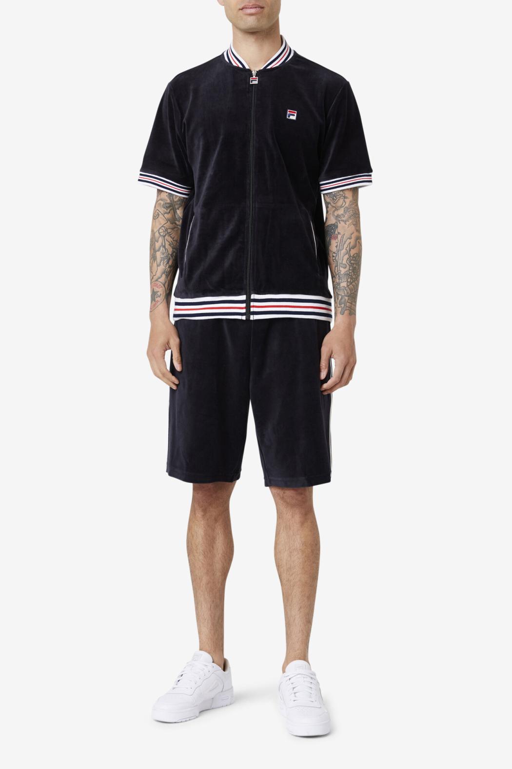 FILA Estudio Velour Jacket | Men Sweatsuits &amp; Tracksuits