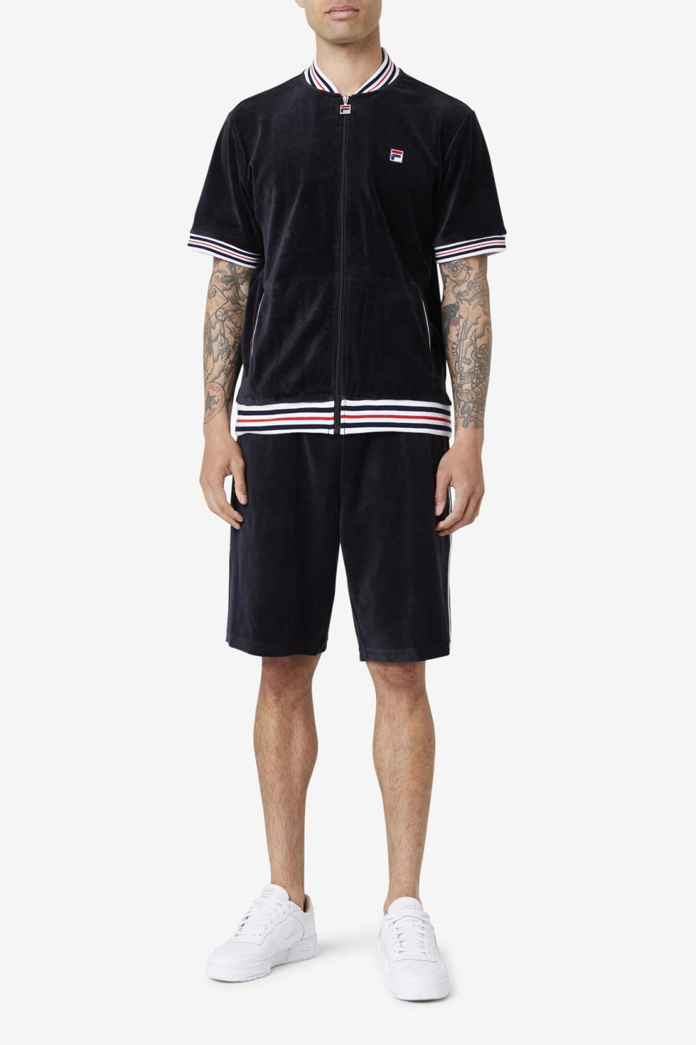 FILA Estudio Velour Jacket | Men Sweatsuits &amp; Tracksuits