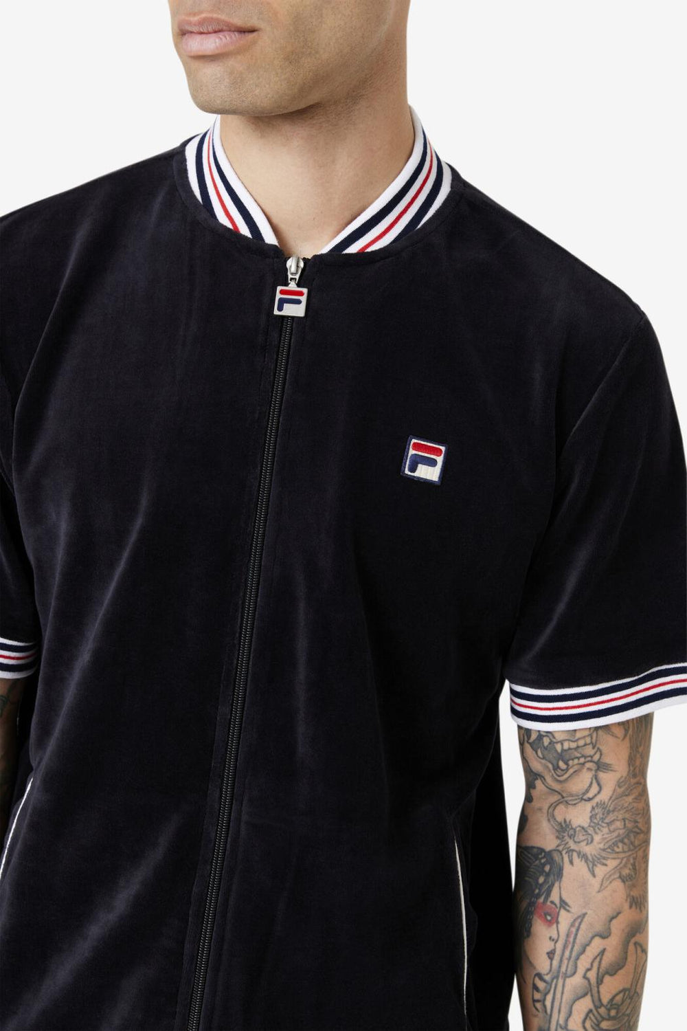 FILA Estudio Velour Jacket | Men Sweatsuits &amp; Tracksuits