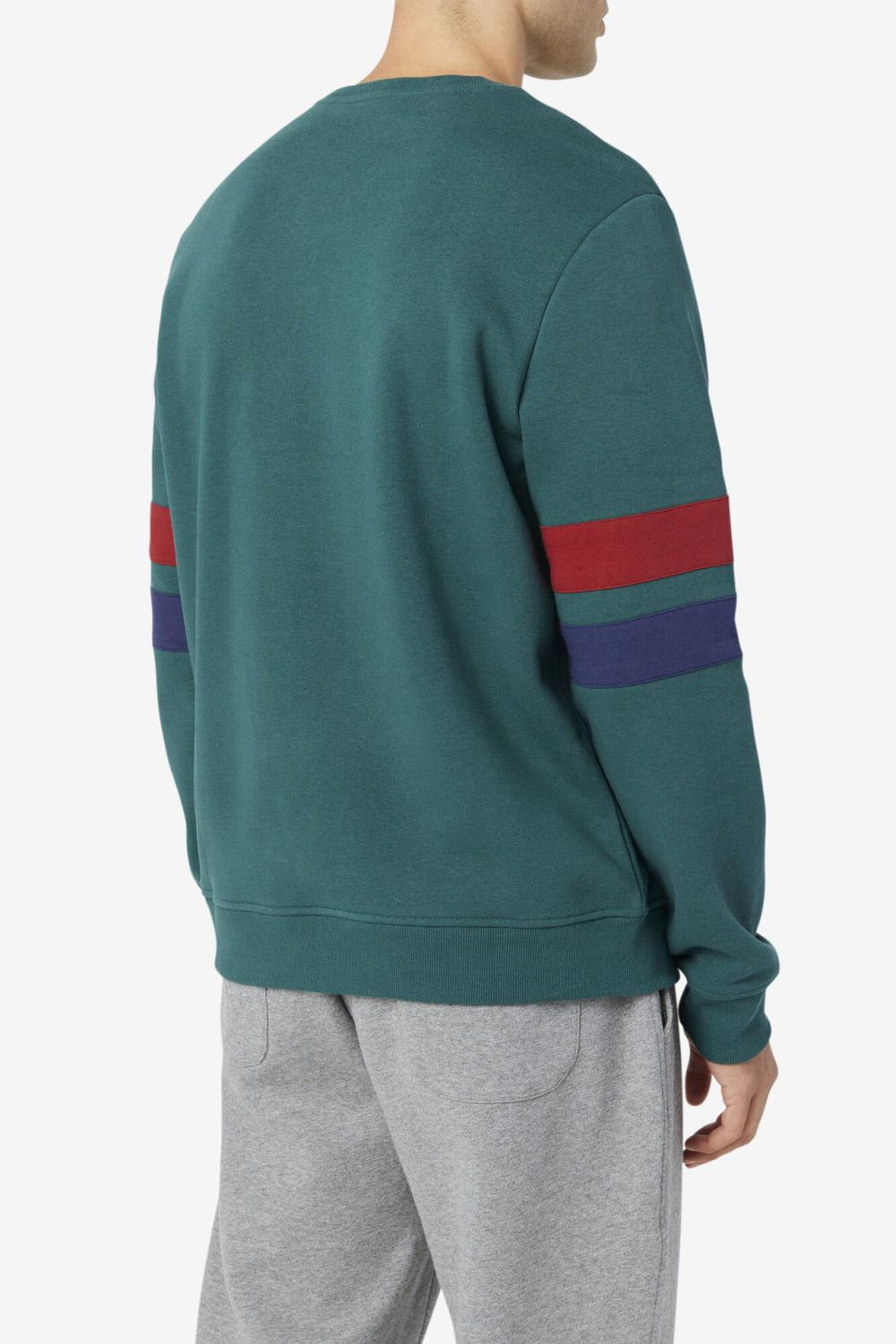 FILA Faneel Crew 990 JUNE BUG / RHUBARB / PEACOAT | Men Sweatshirts &amp; Hoodies