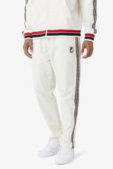 FILA Faras Windpant 132 GARDENIA / BLACK / FILA RED | Men Sweatsuits &amp; Tracksuits