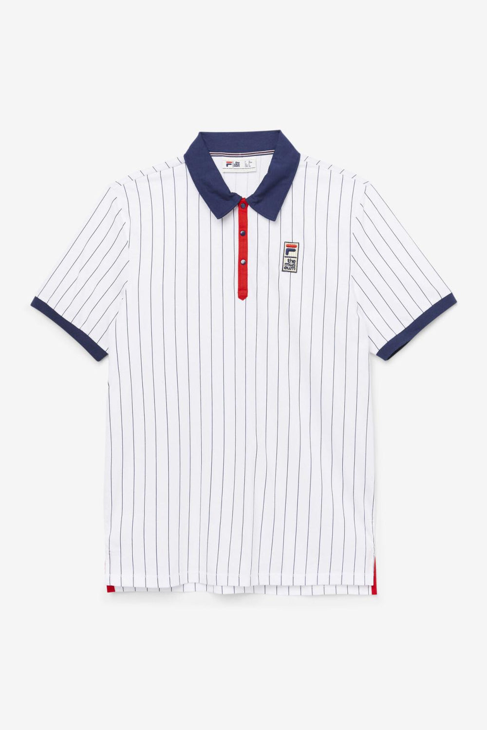 FILA FILA X The Museum BB1 Polo 100 WHITE / PEACOAT / RED | Men Polo &amp; Rugby Shirts