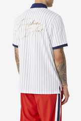 FILA FILA X The Museum BB1 Polo 100 WHITE / PEACOAT / RED | Men Polo &amp; Rugby Shirts