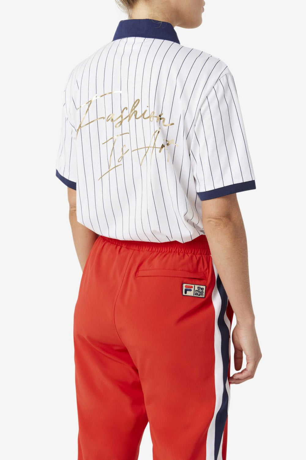 FILA FILA X The Museum BB1 Polo 100 WHITE / PEACOAT / RED | Men Polo &amp; Rugby Shirts