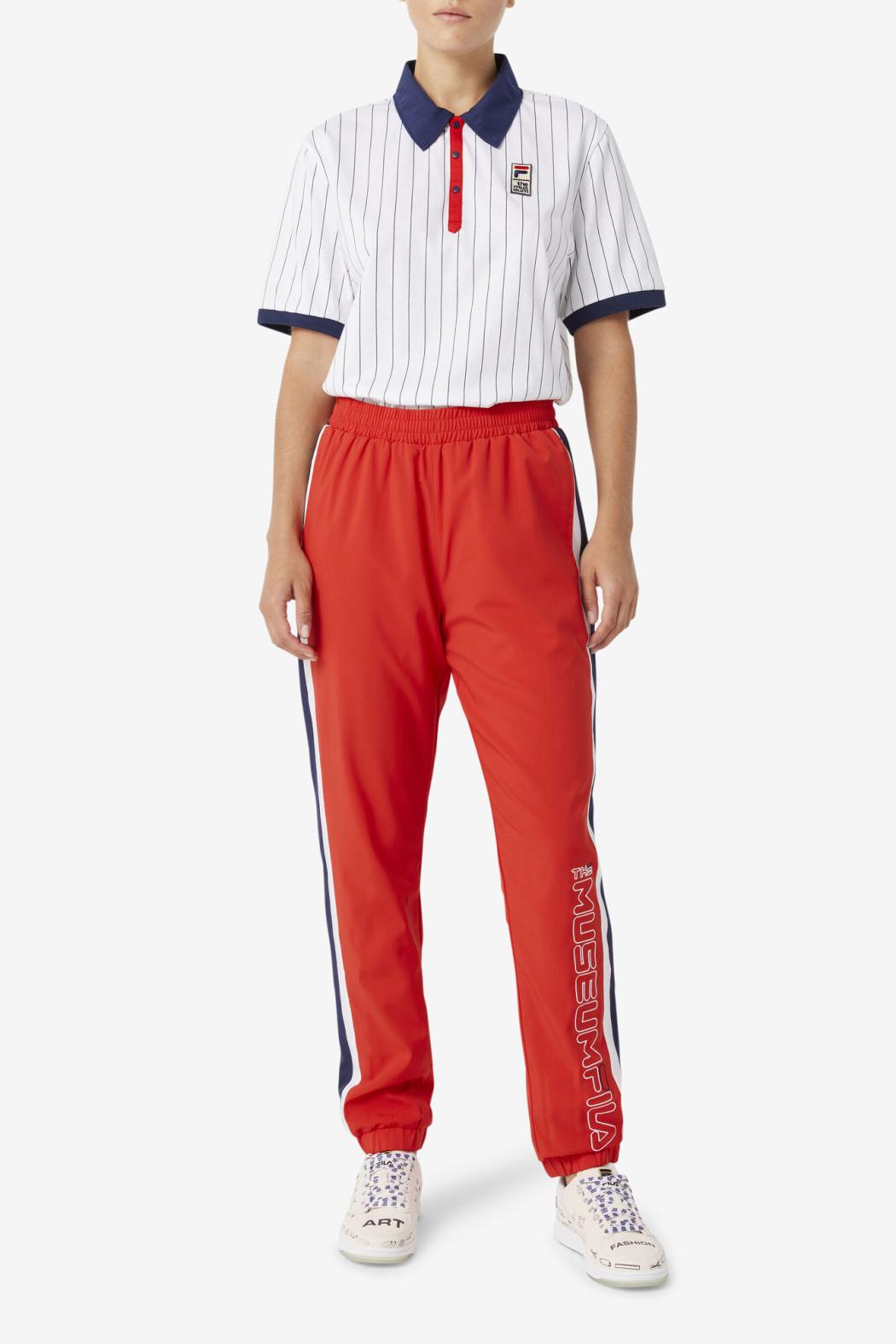 FILA FILA X The Museum BB1 Polo 100 WHITE / PEACOAT / RED | Men Polo &amp; Rugby Shirts