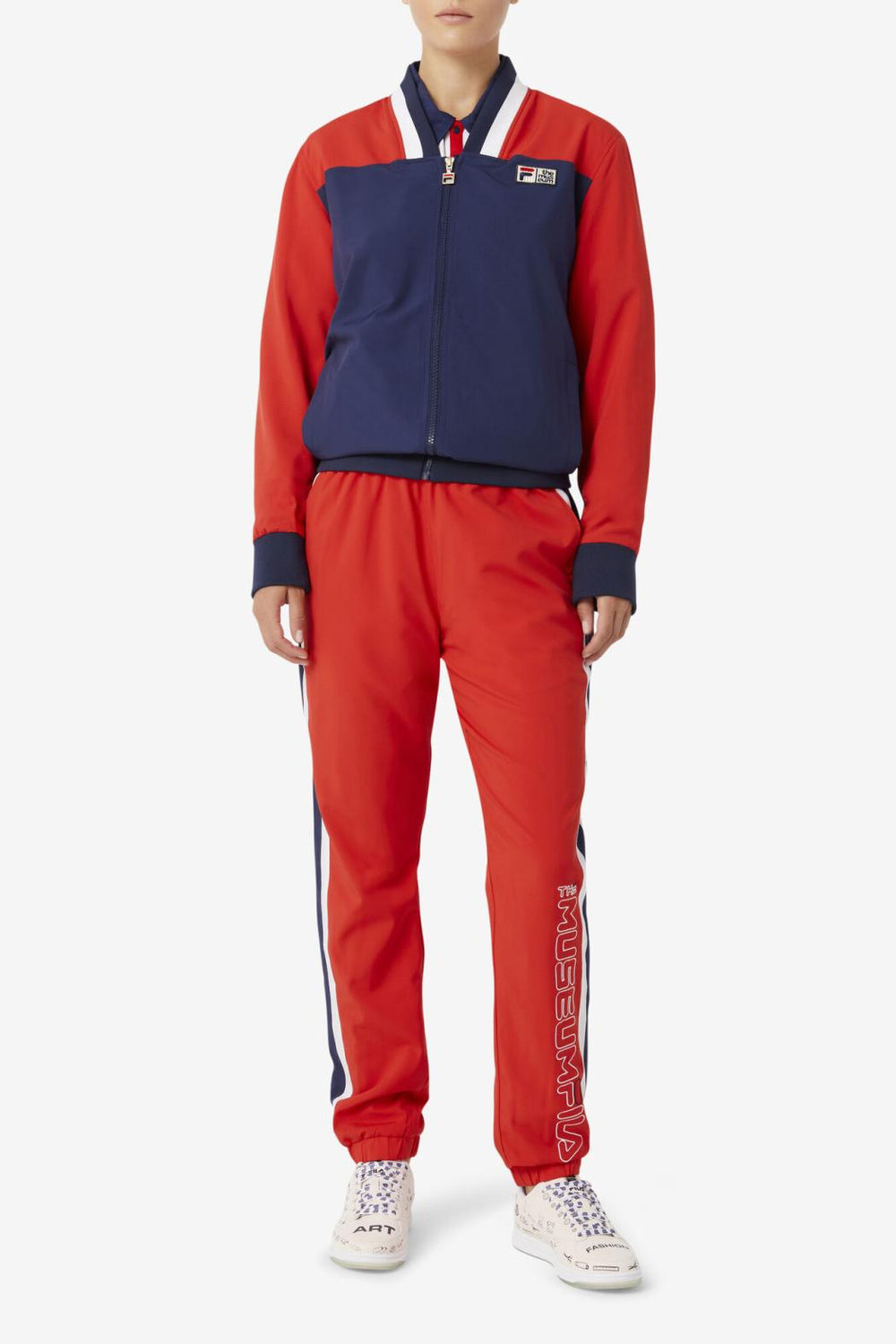 FILA FILA X The Museum Track Pant 622 RED / PEACOAT / WHITE | Men Pants &amp; Shorts