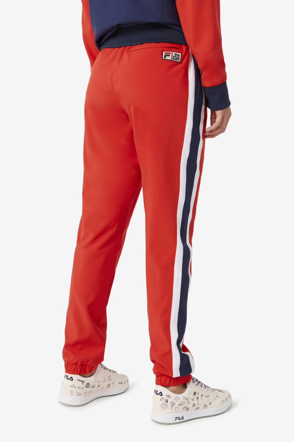 FILA FILA X The Museum Track Pant 622 RED / PEACOAT / WHITE | Men Pants &amp; Shorts