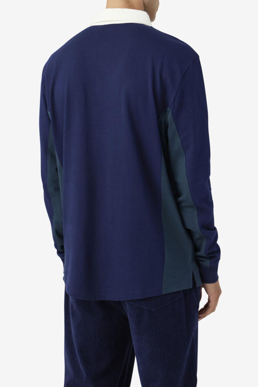 FILA Filmore Rugby 410 FILA NAVY / DARK TEAL / EGRET | Men Polo &amp; Rugby Shirts