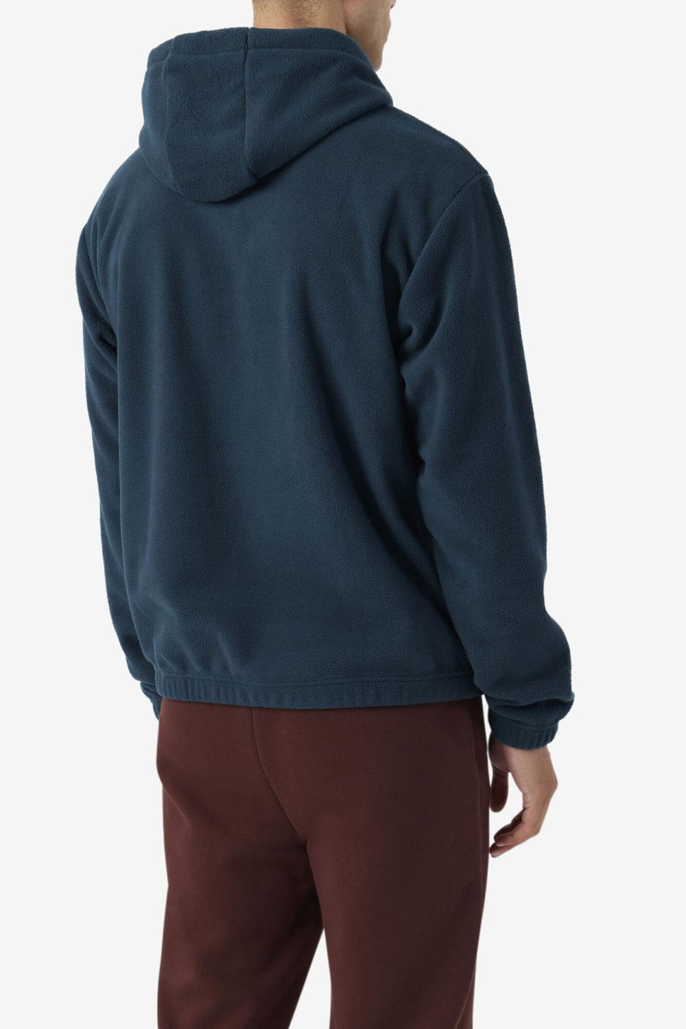 FILA Finn Fleece Hoodie 292 DARK TEAL | Men Sweatshirts &amp; Hoodies