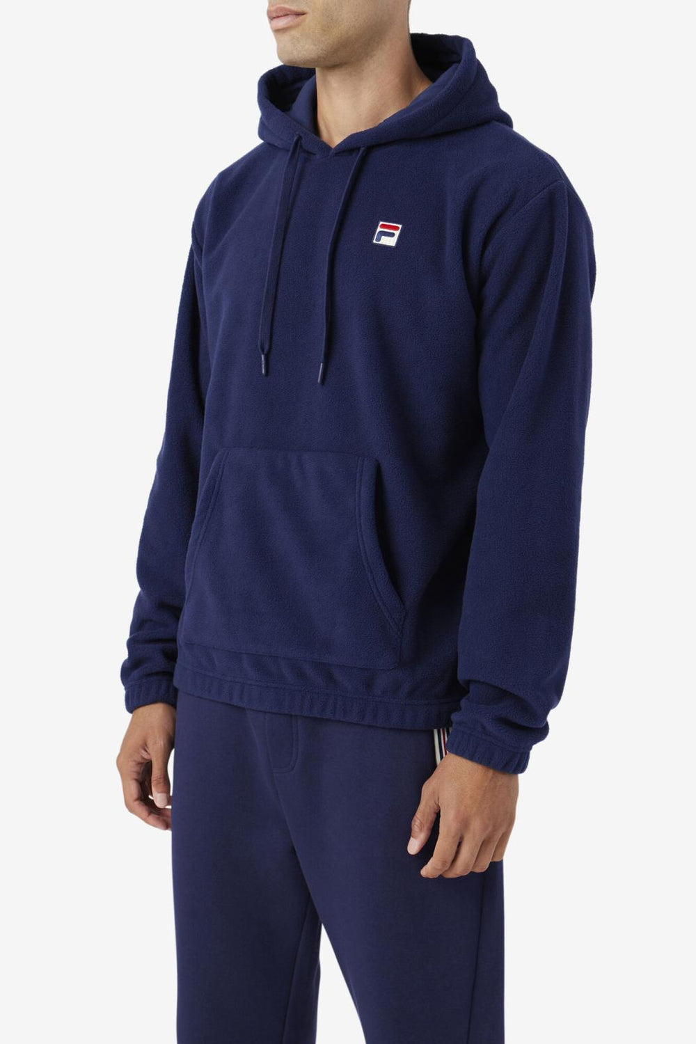 FILA Finn Fleece Hoodie 410 FILA NAVY | Men Sweatshirts &amp; Hoodies