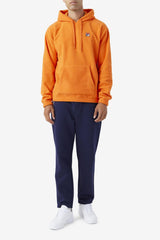 FILA Finn Fleece Hoodie 810 MANDARIN ORANGE | Men Sweatshirts &amp; Hoodies