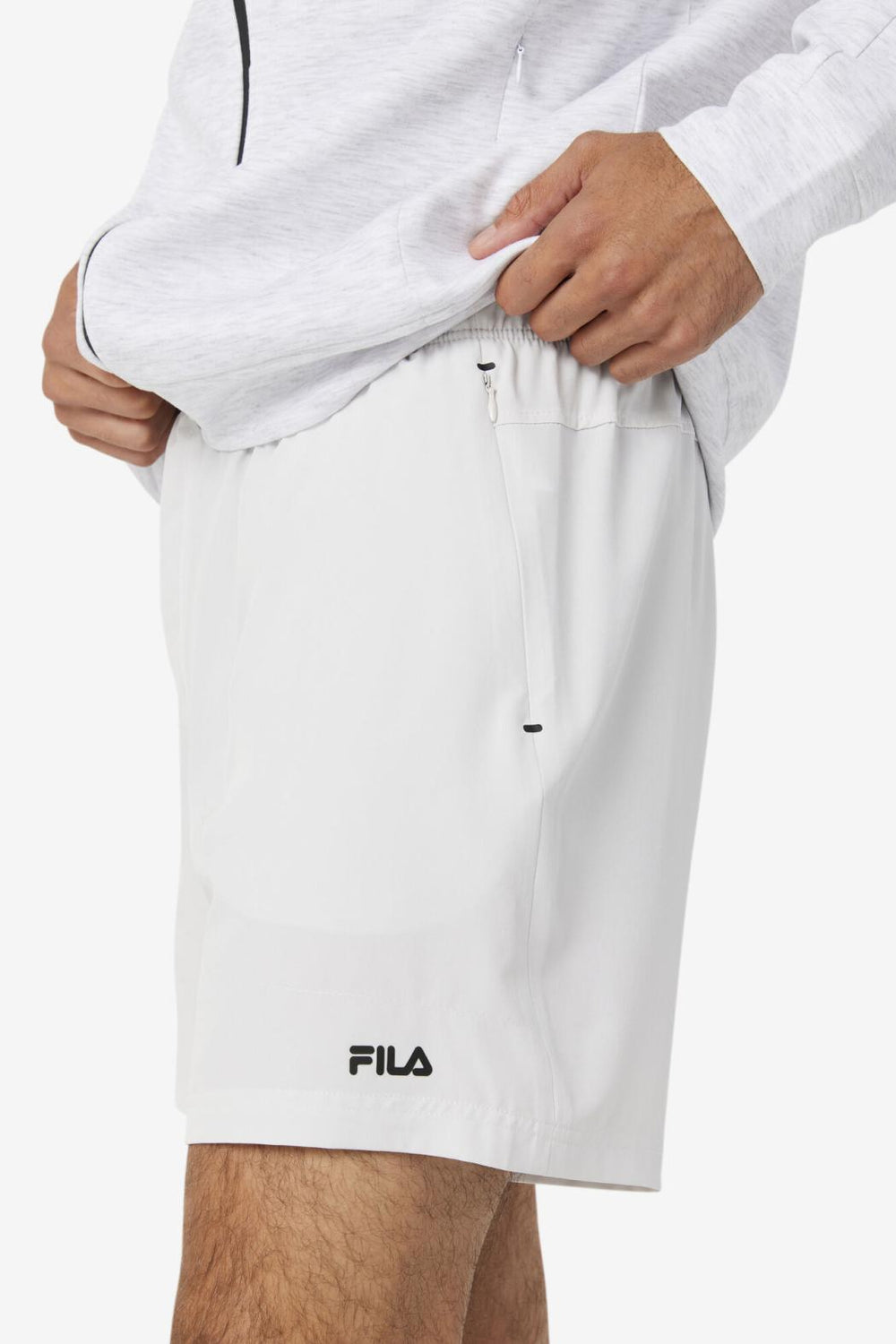 FILA Finula Short 036 NIMBUS CLOUD / BLACK | Men Pants &amp; Shorts