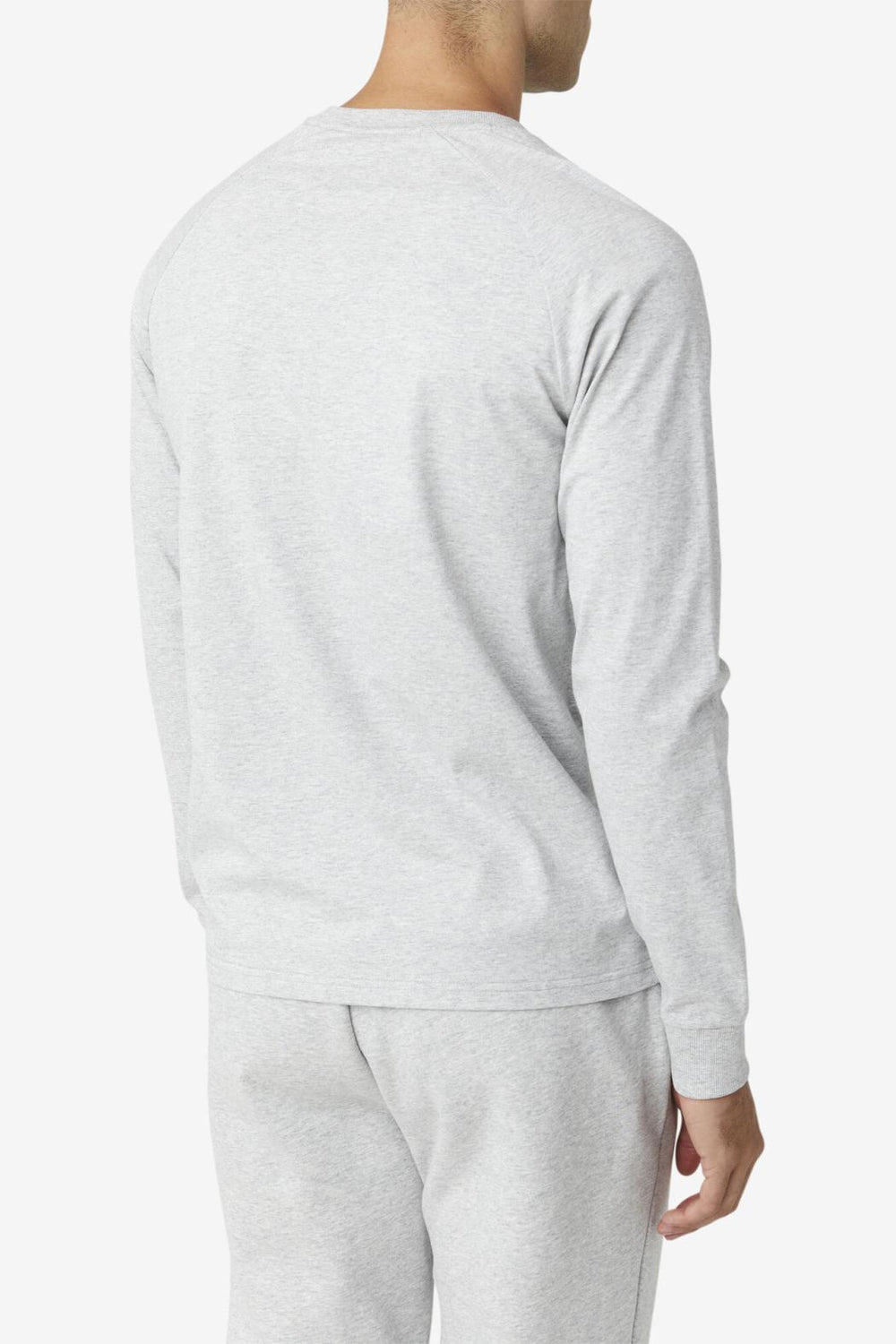 FILA Flynn Long Sleeve Tee 289 LIGHT GREY | Men Tops
