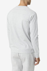 FILA Flynn Long Sleeve Tee 289 LIGHT GREY | Men Tops