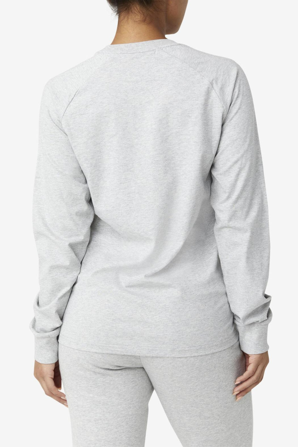 FILA Flynn Long Sleeve Tee 289 LIGHT GREY | Men Tops