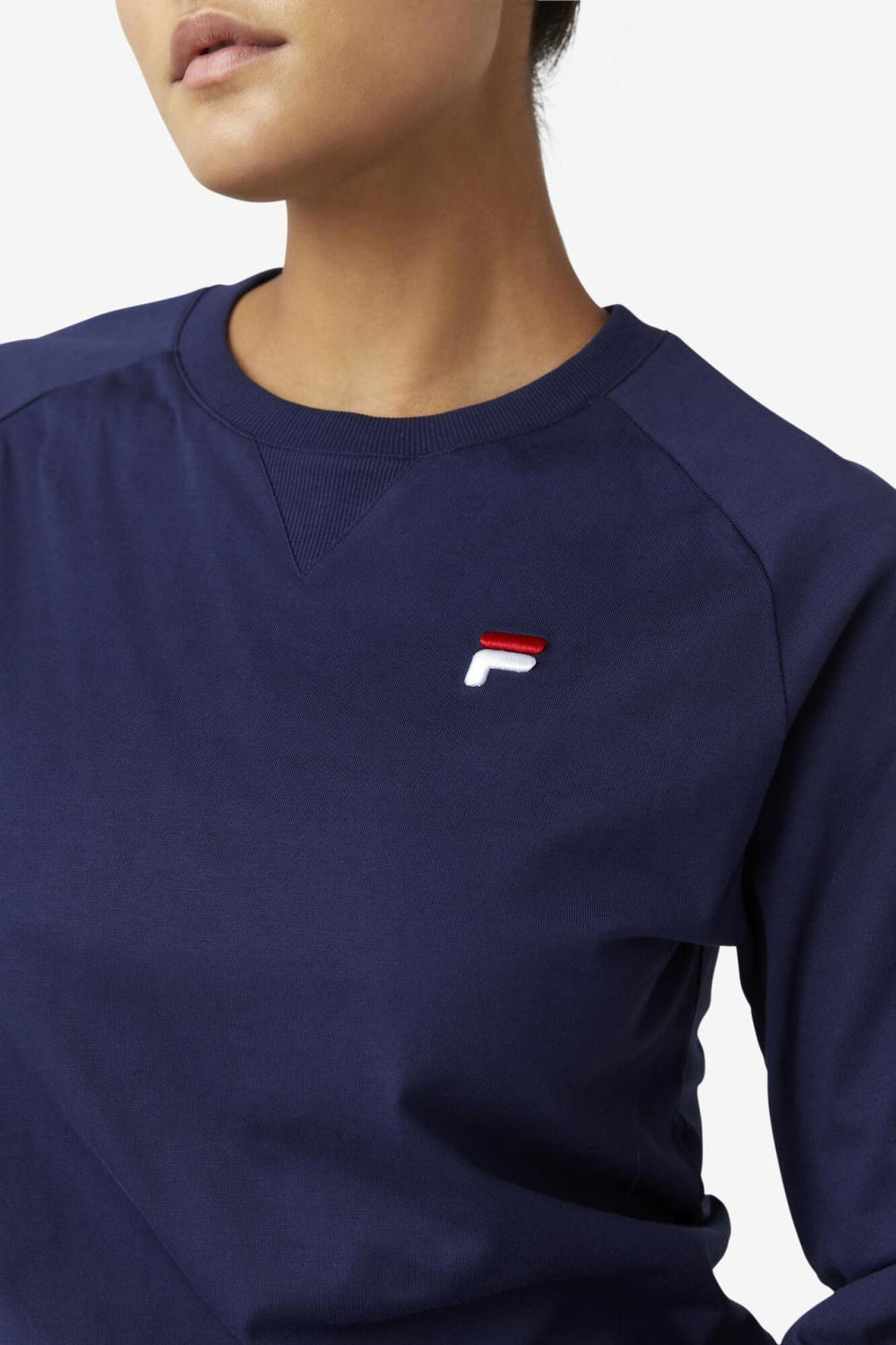 FILA Flynn Long Sleeve Tee 410 PEACOAT | Men Tops