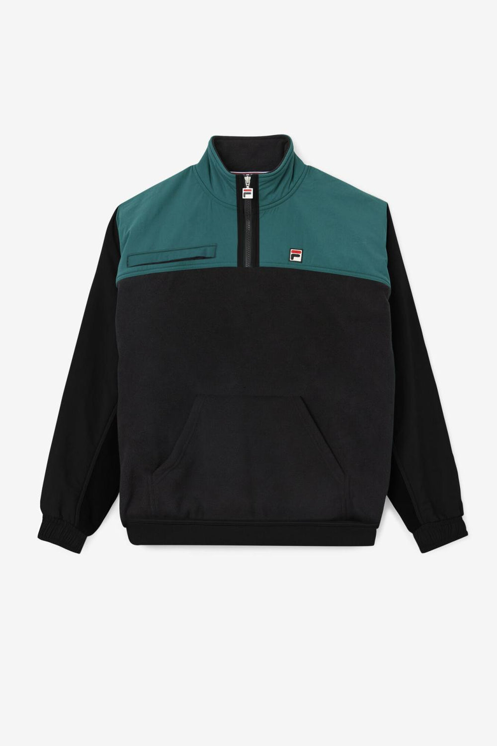 FILA Francisco Fleece Jacket 001 BLACK / JUNE BUG / GOLDEN GLOW | Men Sweaters &amp; Outerwear