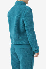 FILA Freyja Sherpa Jacket 328 DEEP LAKE | Women Jackets &amp; Outerwear