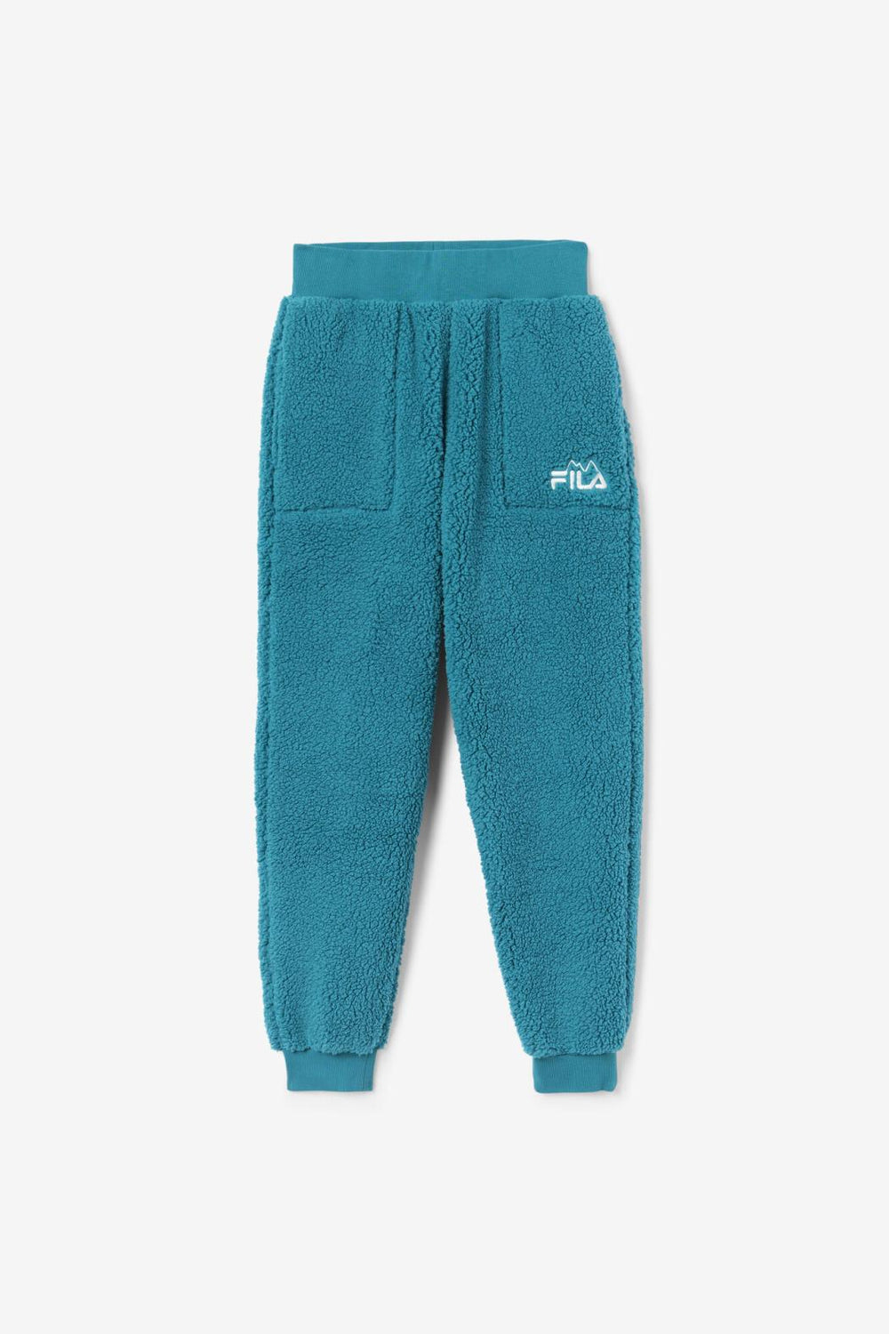 FILA Freyja Sherpa Jogger 328 DEEP LAKE | Women Sweatsuits &amp; Tracksuits