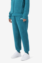 FILA Freyja Sherpa Jogger 328 DEEP LAKE | Women Sweatsuits &amp; Tracksuits
