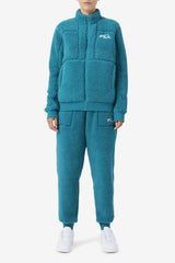 FILA Freyja Sherpa Jogger 328 DEEP LAKE | Women Sweatsuits &amp; Tracksuits
